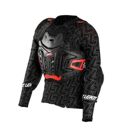 Leatt rintapanssari 4.5 Pro Junior musta | punainen